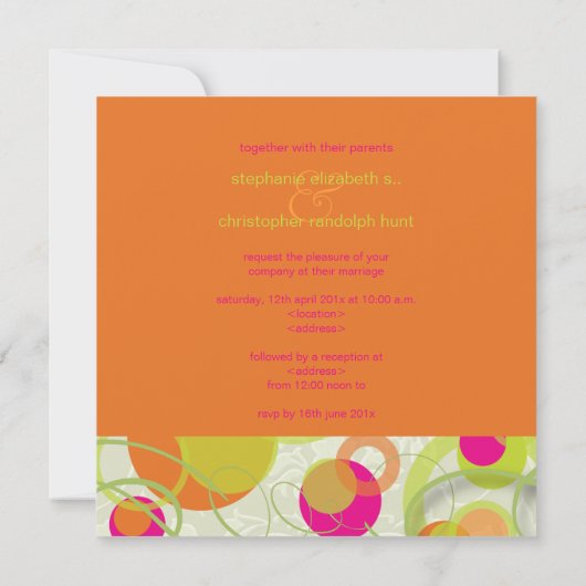 Mod-bubbels/hedendaagse uitvindingen kaart (Achterkant)