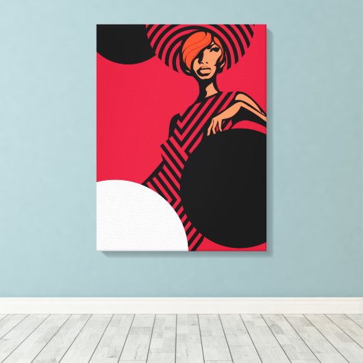 MOD CANVAS AFDRUK (Insitu (Houten vloer))