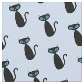 Mod Cat Fabric Stof (Close Up)