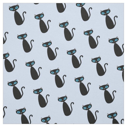 Mod Cat Fabric Stof (Swatch)