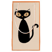 Mod Cat Gift Bag Klein Cadeauzakje (Voorkant)
