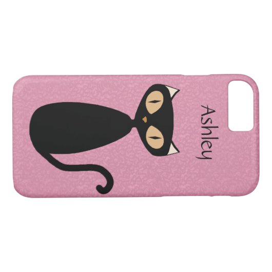 Mod Cat Telefoon Case (Achterkant (Horizontaal))