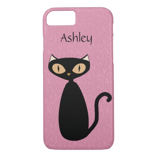 Mod Cat Telefoon Case (Achterkant)