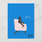 Mod Cats - Go Fetch Briefkaart (Voorkant)