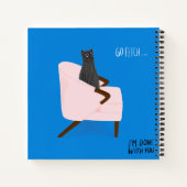 Mod Cats - Go Fetch Notitieboek (Achterkant)