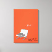 Mod Cats - Vraag het gewoon Canvas Afdruk (Voorkant)