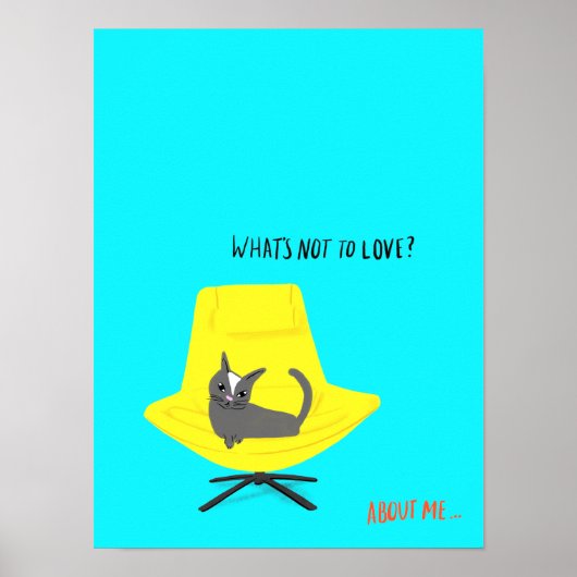 Mod Cats - Wat is er niet om van te houden? Poster (Voorkant)