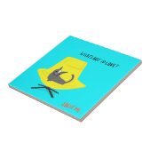 Mod Cats - Wat is er niet om van te houden? Tegeltje (Zijkant)