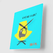 Mod Cats - Wat is er niet om van te houden? Vierkante Klok (Hoek)