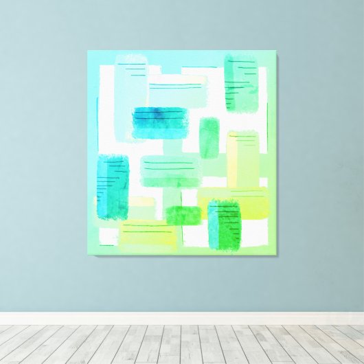 Mod Chalk Nod Canvas Afdruk (Insitu (Houten vloer))