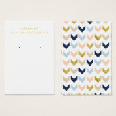 Mod Chevron Verzamelkaarten Visitekaartje (Voorkant /achterkant)