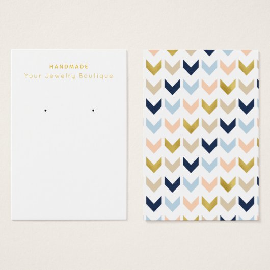Mod Chevron Verzamelkaarten Visitekaartje (Voorkant /achterkant)