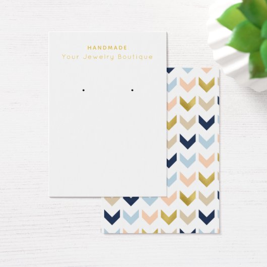 Mod Chevron Verzamelkaarten Visitekaartje (Bureau)