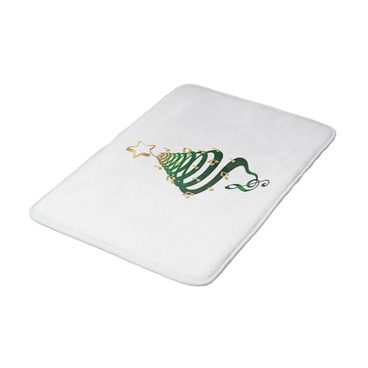 * MOD CHRISTMAS TREE BATH MAT* MATCHING ACCESSOIRE BADMAT (Gekanteld)