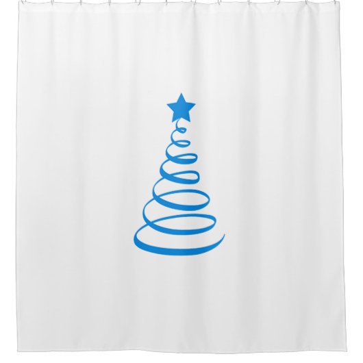 "MOD CHRISTMAS TREE" SHOWER CURTAE DOUCHEGORDIJN (Voorkant)