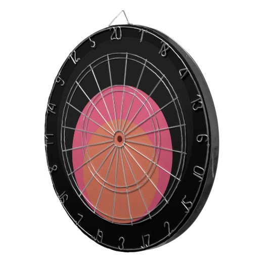 Mod Circles Dartboard Dartbord (Voorkant Rechts)