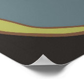 Mod Cirkel 1 - Kunstafdrukken Poster (Hoek)