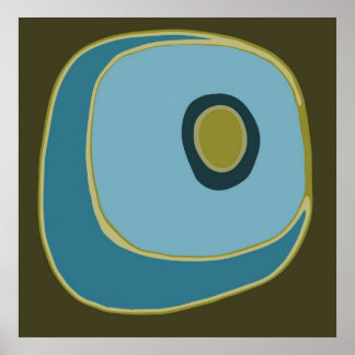 Mod Cirkel 6 - Kunstafdrukken Poster