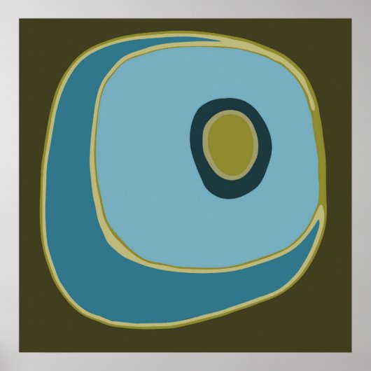 Mod Cirkel 6 - Kunstafdrukken Poster (Voorkant)