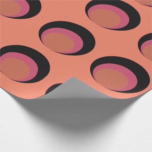 Mod-cirkels Cadeaupapier (Hoek)