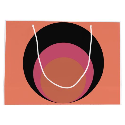 Mod-cirkels Groot Cadeauzakje (Achterkant)