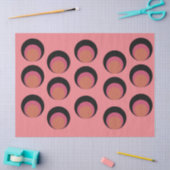 Mod-cirkels Tissuepapier (Craft)