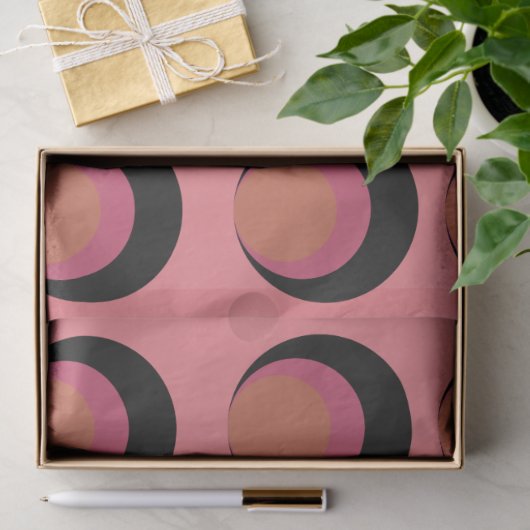 Mod-cirkels Tissuepapier (Geschenk)