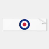 Mod - Classic Roundel - Bullseye Archery Target Bumpersticker (Voorkant)