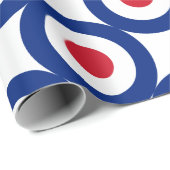 Mod - Classic Roundel - Bullseye Archery Target Cadeaupapier (Rol Hoek)