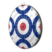 Mod - Classic Roundel - Bullseye Archery Target Dartbord (Voorkant Rechts)