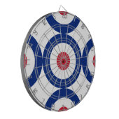 Mod - Classic Roundel - Bullseye Archery Target Dartbord (Voorkant Links)