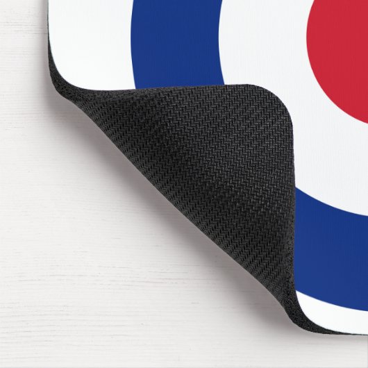 Mod - Classic Roundel - Bullseye Archery Target Muismat (Hoek)