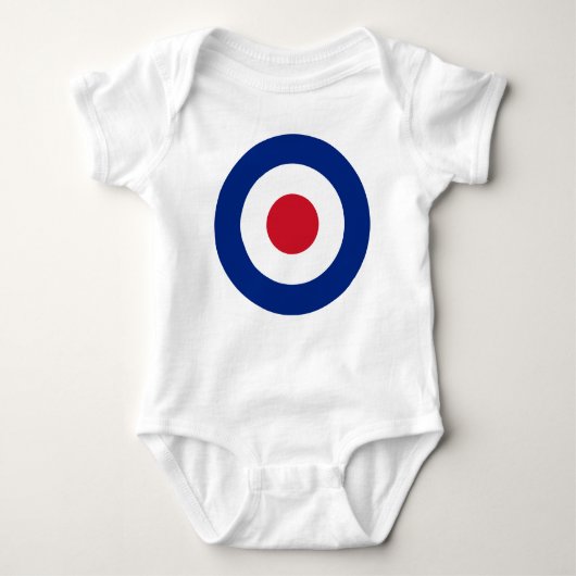 Mod - Classic Roundel - Bullseye Archery Target Romper (Voorkant)