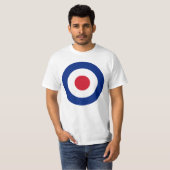 Mod - Classic Roundel - Bullseye Archery Target T-shirt (Voorkant volledig)