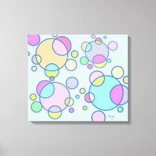Mod Cosmic op canvas Afdruk