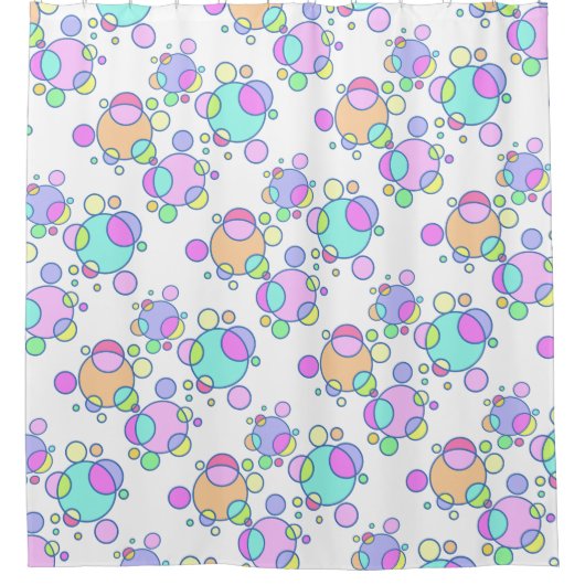 Mod Cosmic Shower Curtain Douchegordijn (Voorkant)