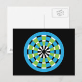 Mod Dartboard Briefkaart (Voorkant / Achterkant)