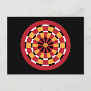 Mod Dartboard Briefkaart