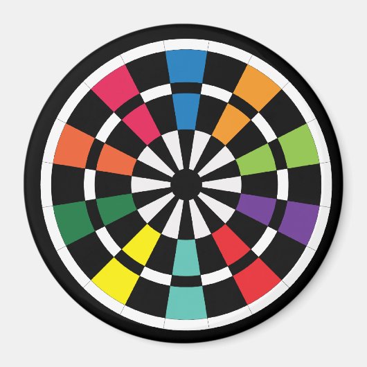 Mod Dartboard Magneet (Voorkant)