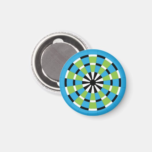 Mod Dartboard Magneet (Voorkant / Achterkant)