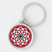 Mod Dartboard Sleutelhanger (Voorkant)