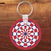 Mod Dartboard Sleutelhanger (Voorkant)