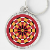 Mod Dartboard Sleutelhanger (Voorkant)