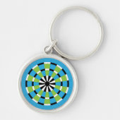 Mod Dartboard Sleutelhanger (Voorkant)