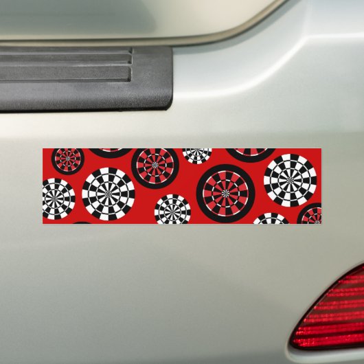 Mod Dartboards Bumpersticker (Op auto)
