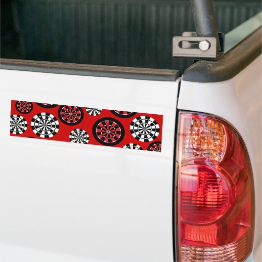 Mod Dartboards Bumpersticker (Op Truck)