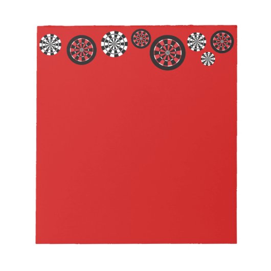 Mod Dartboards Notitieblok (Voorkant)