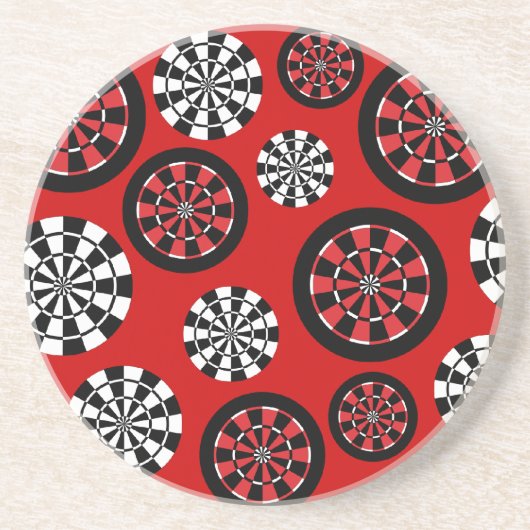 Mod Dartboards Zandsteen Onderzetter (Voorkant)