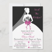 Mod de keuken van het Vrijgezellenfeest invite Kaart (Voorkant)