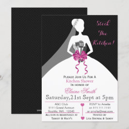 Mod de keuken van het Vrijgezellenfeest invite Kaart